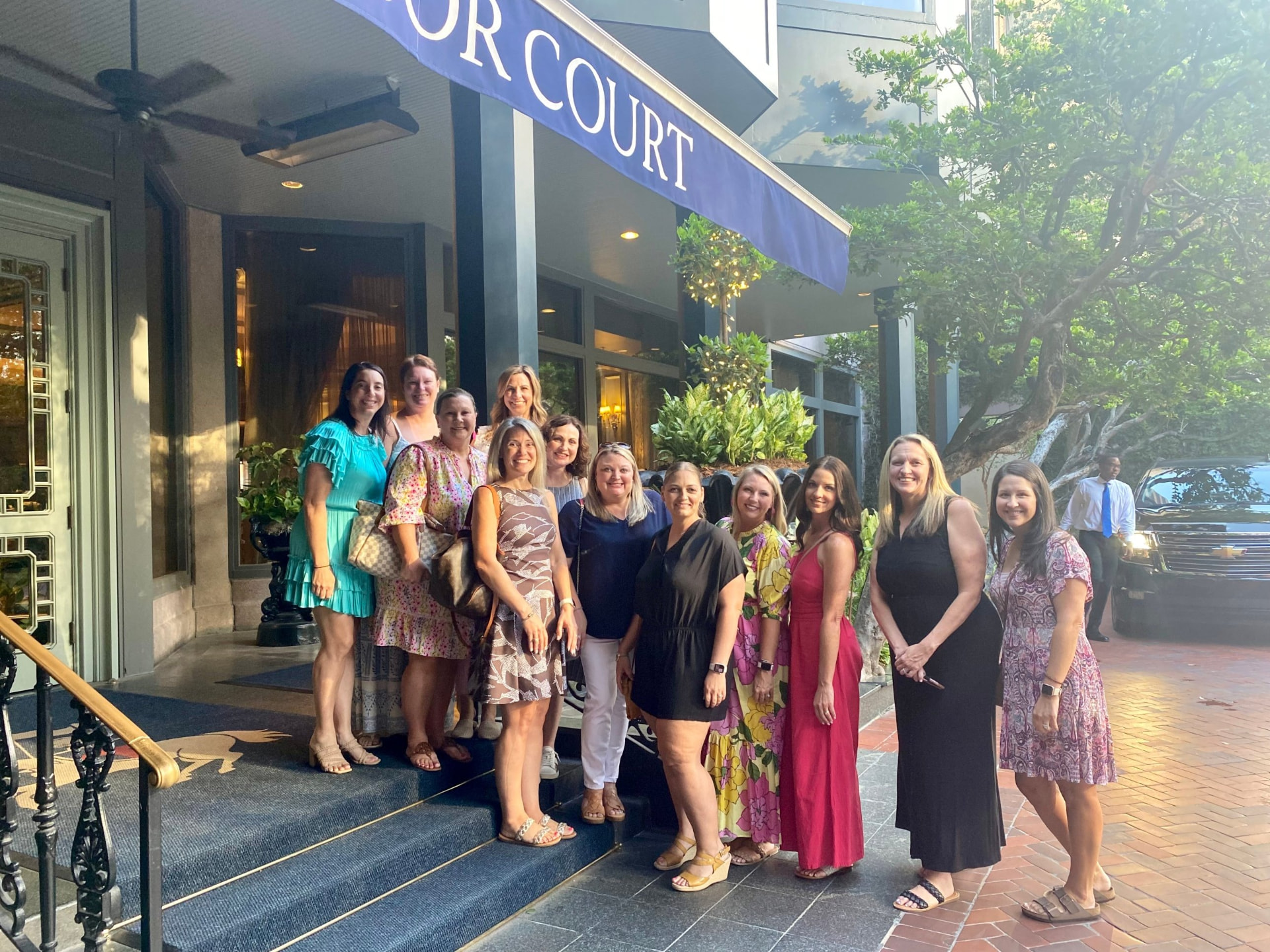 Our advisors at Windsor Court, New Orleans.