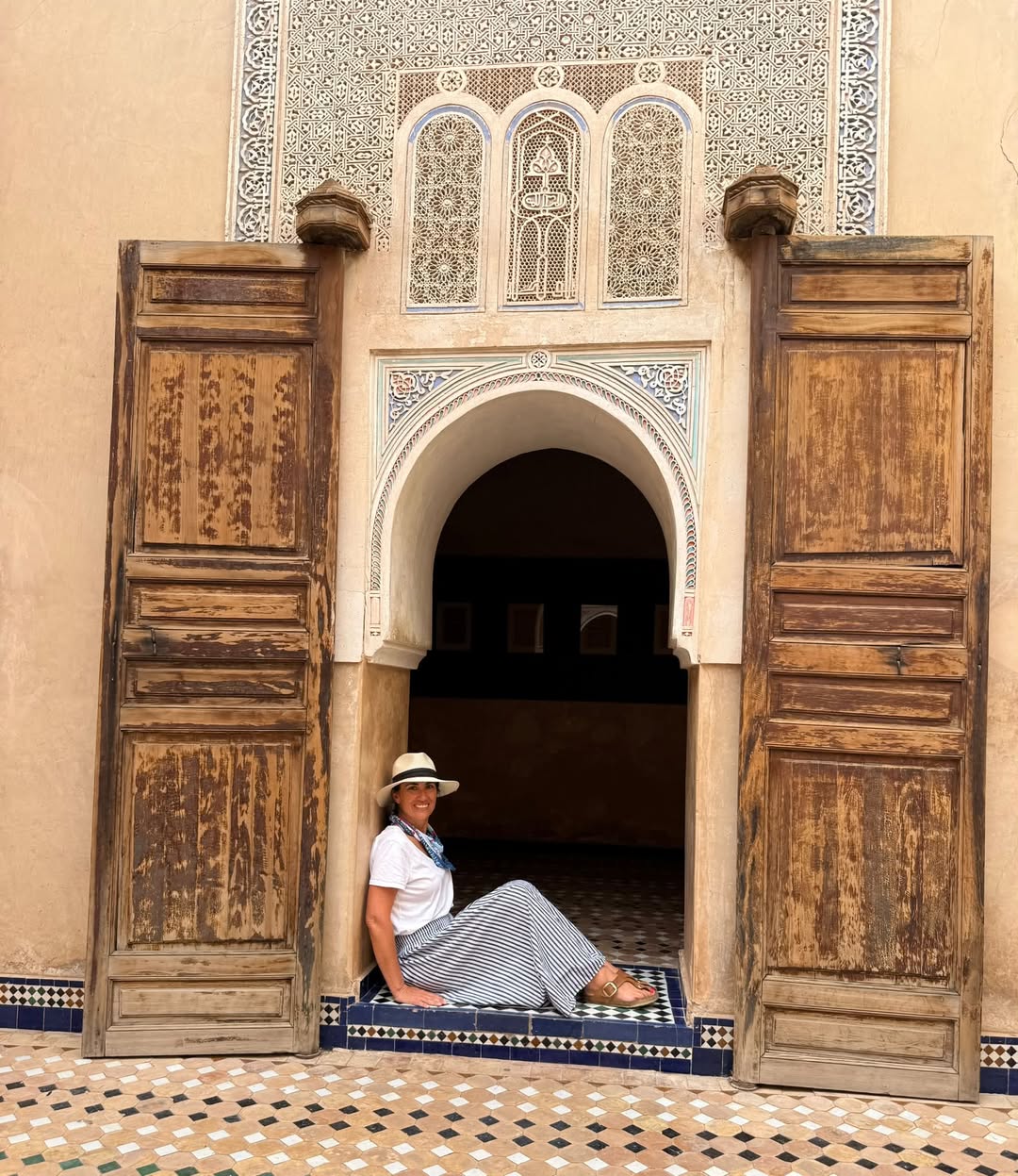 C&C World Travel advisor Jennifer Burck in Morocco.